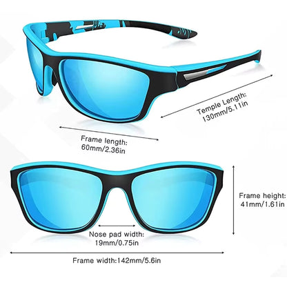 ApexAnglers Pro-Polarized Fishing Sunglasses